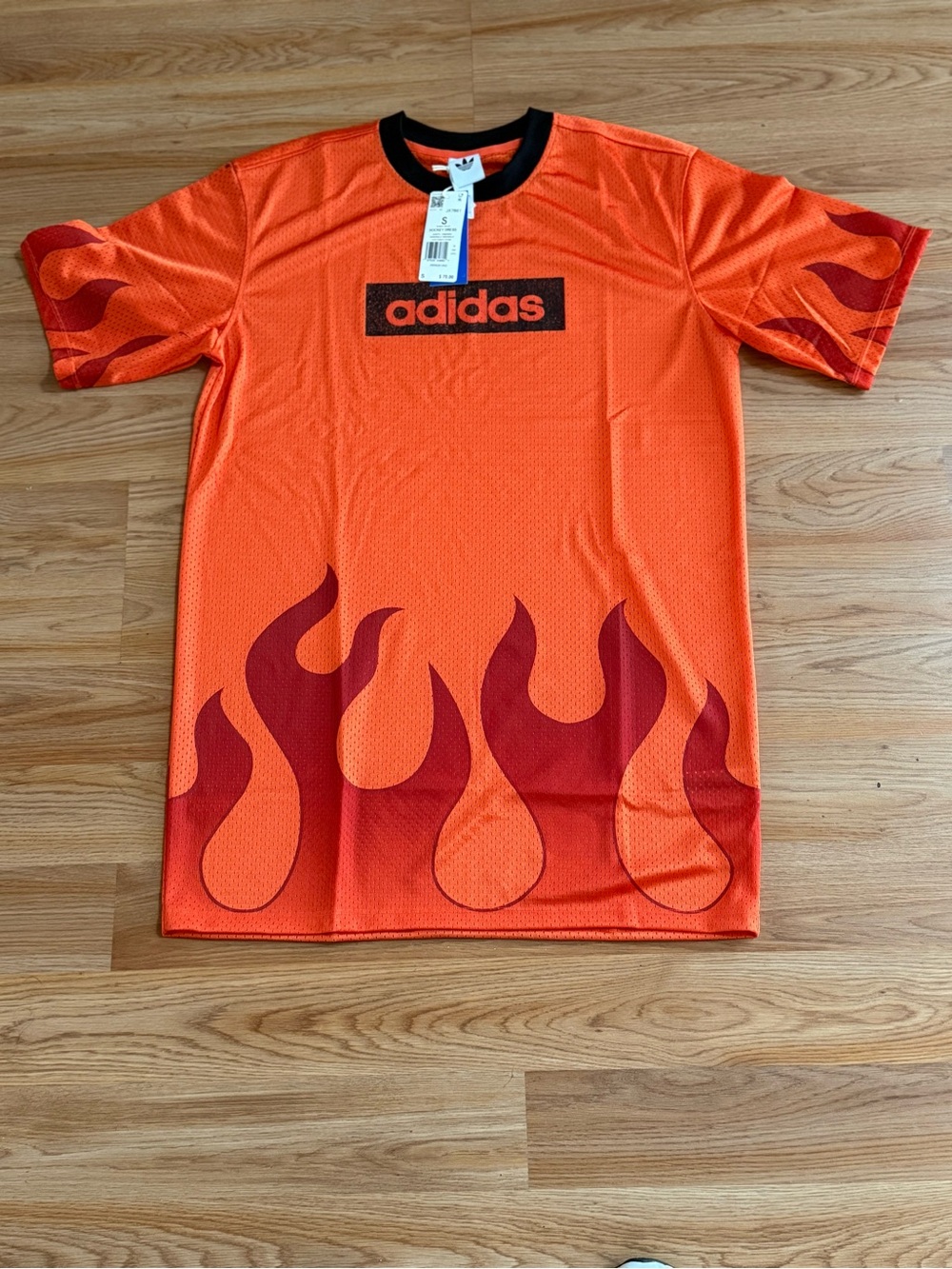 adidas Originals Flames Hockey Dress Women's Small Semi Impact Orange
